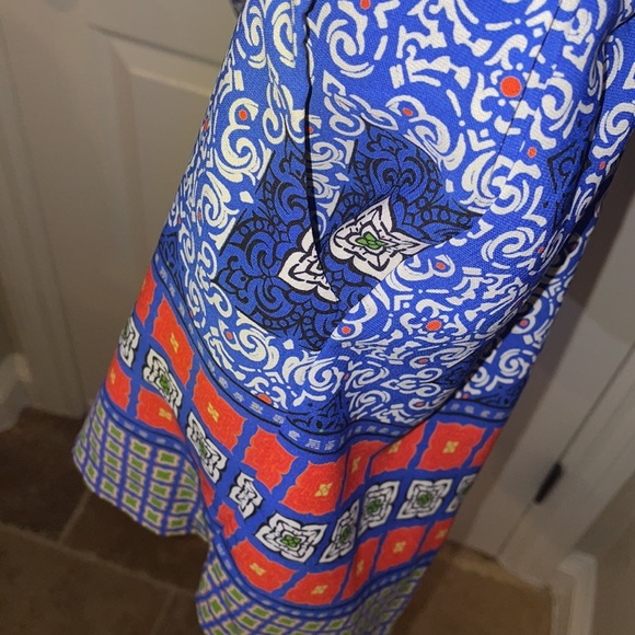 Blue Long Sleeve Romper - Picture 6 of 9